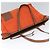 LOEWE Bolsa Anagrama de Lona Cuero Naranja Marrón Auth hk1621 Castaño - vista 6