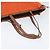 LOEWE Bolsa Anagrama de Lona Cuero Naranja Marrón Auth hk1621 Castaño - vista 7
