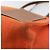 LOEWE Bolsa Anagrama de Lona Cuero Naranja Marrón Auth hk1621 Castaño - vista 9