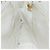Borsa a spalla a catena CHANEL in pelle di vitello bianco oro CC Auth bs17674 D'oro - vista 10