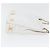 Borsa a spalla a catena CHANEL in pelle di vitello bianco oro CC Auth bs17674 D'oro - vista 3