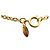 Gold Chanel CC runde und Rue Cambon Anhänger Halskette vergoldet Golden - Ansicht 5