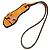 Llave de bolso Hermès Oran Nano marrón Castaño