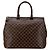 Borsa da viaggio PM Greenwich Damier Ebene Louis Vuitton marrone