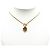 Colar Pendente Anagrama Banhado a Ouro LOEWE
