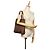 Céline Borsa tote Celine in tela Macadam marrone - vista 2