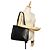 Borsa tote Chanel in pelle caviar nera Nero - vista 10