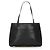 Borsa tote Chanel in pelle caviar nera Nero - vista 4