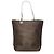 Borsa tote in nylon marrone Gucci - vista 4