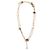 Collana in cristallo a catena lunga Louis Vuitton Gamble in tono oro D'oro