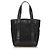 Borsa a mano in nylon nero Gucci