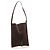 Borsa a spalla in suede marrone Gucci - vista 2