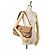 Céline Borsa a tracolla in pelle marrone Celine Fold-Over - vista 4