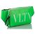 Valentino Garavani Bolsa de cintura de couro VLTN verde Valentino - vista 2