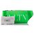 Valentino Garavani Bolsa de cintura de couro VLTN verde Valentino - vista 8