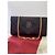 Pochette Cartier in seta Bordeaux scuro Bordò - vista 2