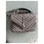Borsa a mano Yves Saint Laurent in pelle grigia Grigio  - vista 8