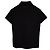 Polo Saint Laurent Paris Cassandre in cotone nero - vista 4