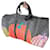 Louis Vuitton Keepall 55 Yayoi Kusama Pelle Eclipse Multicolore