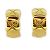 Orecchini a perno in oro giallo K18YG Chanel Coco Crush