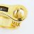 Orecchini a perno in oro giallo K18YG Chanel Coco Crush - vista 6