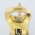 Orecchini a perno in oro giallo K18YG Chanel Coco Crush - vista 9