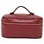 Pochette cosmetica CHANEL Vanity COCO Marca Pelle Caviar Rossa Oro CC Auth yk14831 Rosso D'oro - vista 13