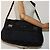 Borsa a spalla GUCCI in nylon nero argento 122374 Auth bs17862 - vista 22