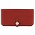 Hermès Cartera larga Hermes Dogon en cuero Togo rojo Roja