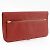 Hermès Cartera larga Hermes Dogon en cuero Togo rojo Roja - vista 3