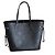 Neverfull MM Monogram Empreinte Noir mit Rechnung Louis Vuitton Schwarz
