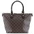 Borsa Tote Saleya PM di Louis Vuitton Marrone