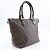 Borsa Tote Saleya PM di Louis Vuitton Marrone - vista 3