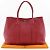 Hermès Borsa Tote PM Hermes Garden Rosso - vista 10