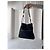 Gucci GG Drawstring Tote Bag Schwarz Canvas und Leder - Ansicht 2
