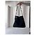 Gucci GG Drawstring Tote Bag Schwarz Canvas und Leder - Ansicht 3
