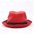 Hermès Cappello Fedora in corduroy Hermes in rosso - vista 4