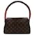 Mini borsa Looping in tela monogramma Louis Vuitton Marrone Marrone scuro Gold hardware - vista 2
