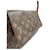 Mini borsa Looping in tela monogramma Louis Vuitton Marrone Marrone scuro Gold hardware - vista 4