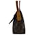 Mini borsa Looping in tela monogramma Louis Vuitton Marrone Marrone scuro Gold hardware - vista 5