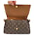 Mini borsa Looping in tela monogramma Louis Vuitton Marrone Marrone scuro Gold hardware - vista 7
