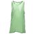 Top sin mangas con escote redondo Acne Studios en lyocell verde