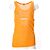 Top Beadu Cut de Acne Studios en lino naranja Coral