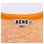 Top Beadu Cut de Acne Studios en lino naranja Coral - vista 4