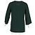 Blusa de poliéster verde com estampa de bolinhas e detalhes em dourado da Michael Kors - vista 6