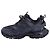 Sneakers con lacci Balenciaga Track in poliuretano nero - vista 2