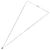 Autre Marque Collana di diamanti Pt850/Pt900 0,329 ct Argento - vista 2
