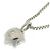 Autre Marque Collana di diamanti Pt850/Pt900 0,329 ct Argento - vista 3
