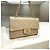 1989’ Vintage CHANEL Double Flap Bag Beige Gold hardware - view 4