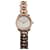 Montre Hermès Arceau plaqué or et acier cadran blanc  - vue 1